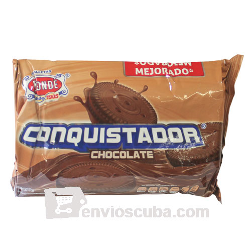 180 g-Galleta Conquistador chocolate