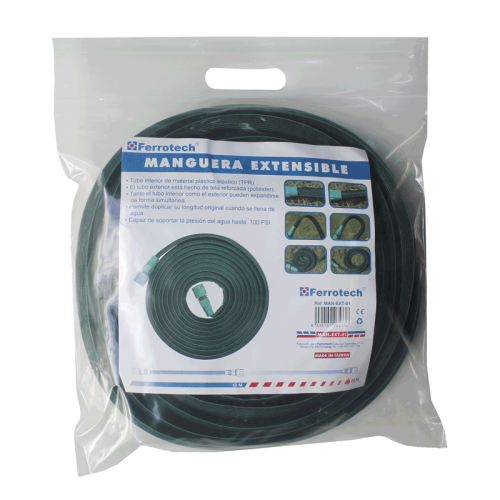 Manguera extensible de 10 a 20 metros