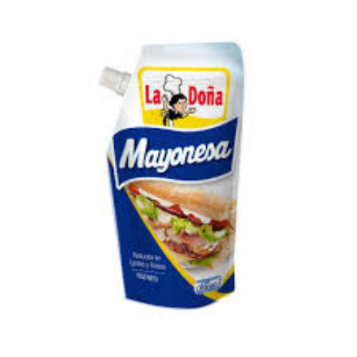 SALSA MAYONESA NATURAL 350GR LA DONA 