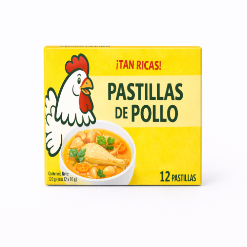 Pastillas de Pollo (12 Unidades)