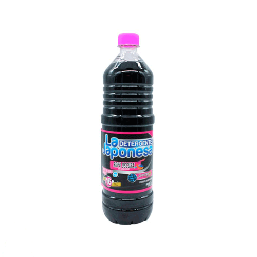 Detergente líquido para ropa oscura La Japonesa, 1L