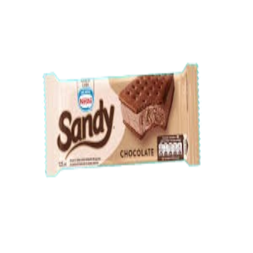 Bocadito de helado sabor chocolate, 125ml,  Sandy, M/ Nestle
