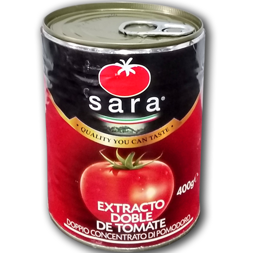 400 g-Puré de tomate doble concentrado