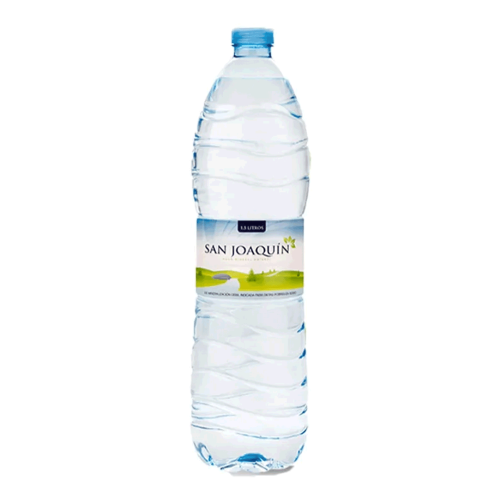Agua mineral natural SAN JOAQUIN, 6 x 1.5 litros