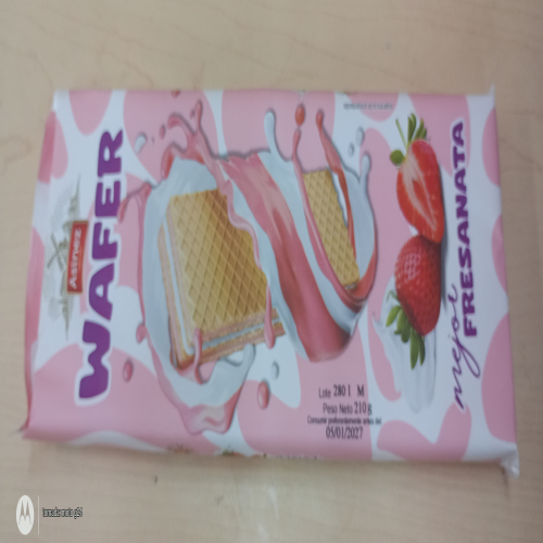 BARQUILLO FRESA NATA ASINEZ 210 GR 