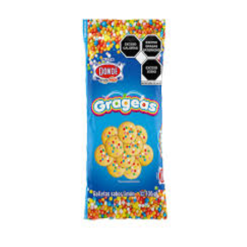 Galletas DONDE Grageas 130gr