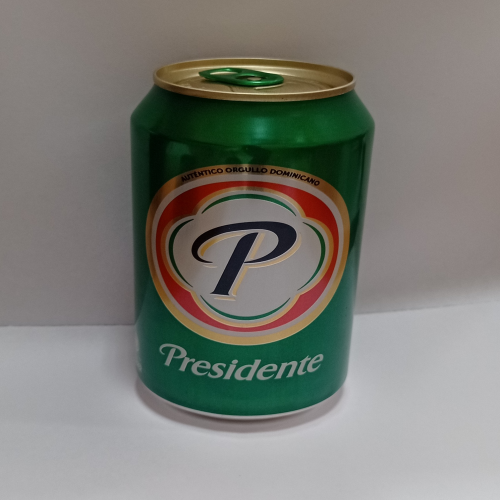 CERVEZA, LATA 12OZ PRESIDENTE