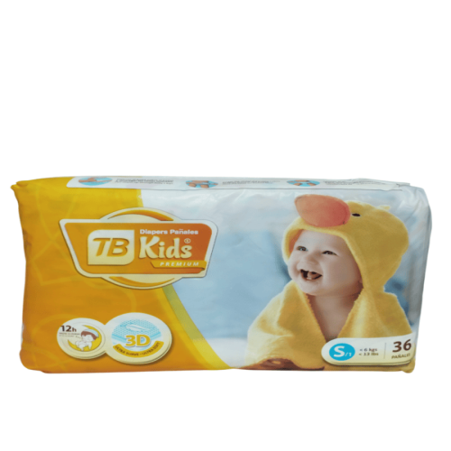 CULEROS DESECHABLES P/BEBE MENOS 6KG TALLA S 
