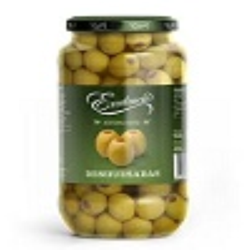 ACEITUNAS VERDES ENVASE DE VIDRIO 640GR 