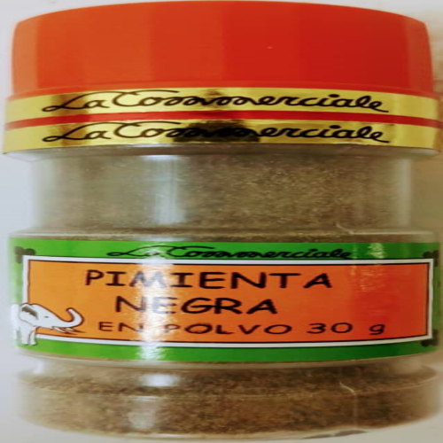 PEPE NERO POLVERE/Pimienta negra en polvo 30gr Gianco