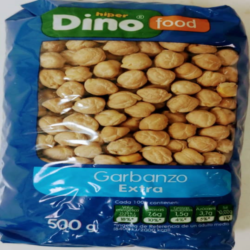 HIPERDINO GARBANZO AMERICANO BOLSA 500 GR