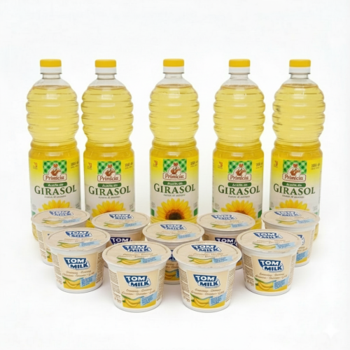 5- Aceite de Girasol 1 Lt PREMIUM	
10- Postre Lacteo Cremoso Platano 125g
