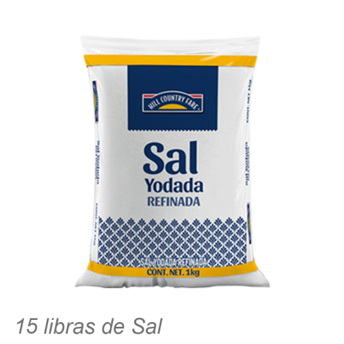 Sal (6.81 kg. - 15 lbs.)