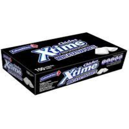 100x320 g-Chicle Xtime menta extrafuerte