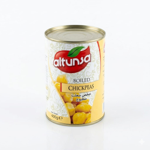 GARBANZOS HERVIDOS ENLATADOS 400GR