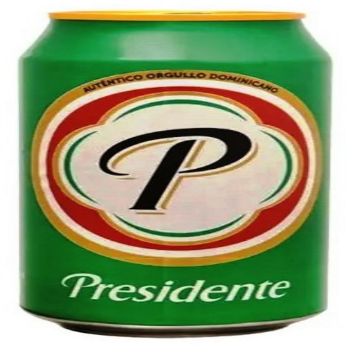¨ 12Oz¨, cerveza en lata ¨Presidente¨