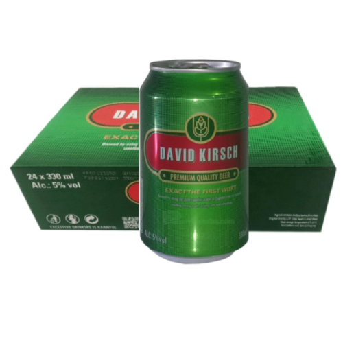 Cerveza DAVID KIRSCH, 24 x 330 ml