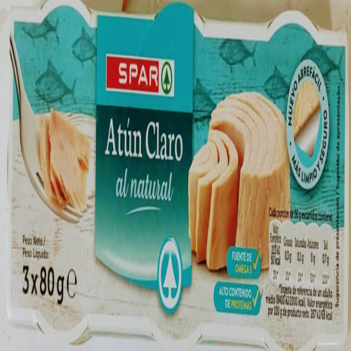 ATUN SPAR CLARO NATURAL RO85 P3X80