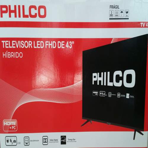 TV LED 43''''HIBRIDO M/ PHILCO
