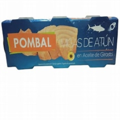 ATUN MIGAS EN ACEITE DE GIRASOL POMBAL P
