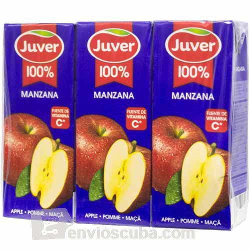 3x200 ml-Zumo 100% manzana