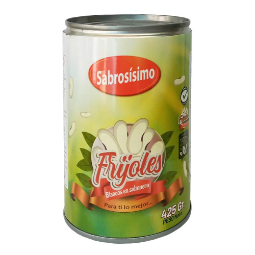 Frijoles blancos precocinados,  425 g