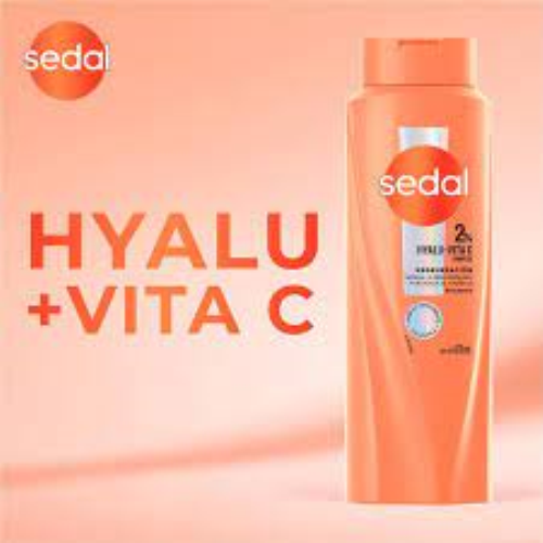 Champu SEDAL SH HIALURONICO Y VIT C 12X620ML 