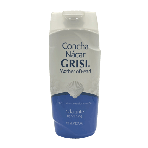 Jabón líquido corporal, aclarante, 450 ml, Concha Nácar, GRISI