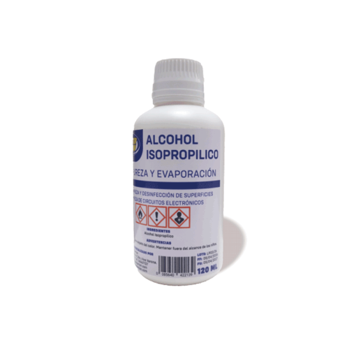 Alcohol Isopropílico, 120 ml