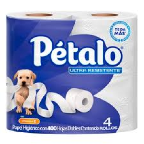 PAPEL HIGIENICO PETALO 400 H/D ULTRA RES