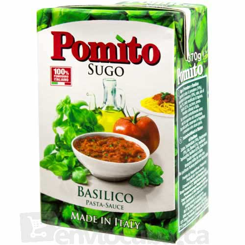 370 g-Salsa para pasta Pomì Basilico