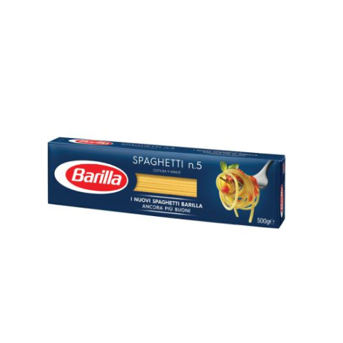 500 g-Pasta alimenticia Espagueti Barilla