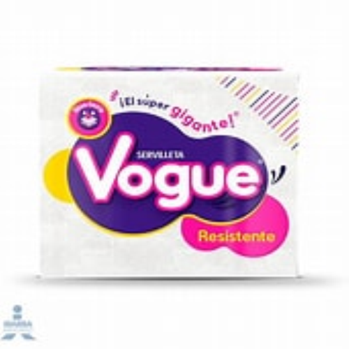 SERVILLETAS VOGUE PAQ 100 SERVILLETAS SE