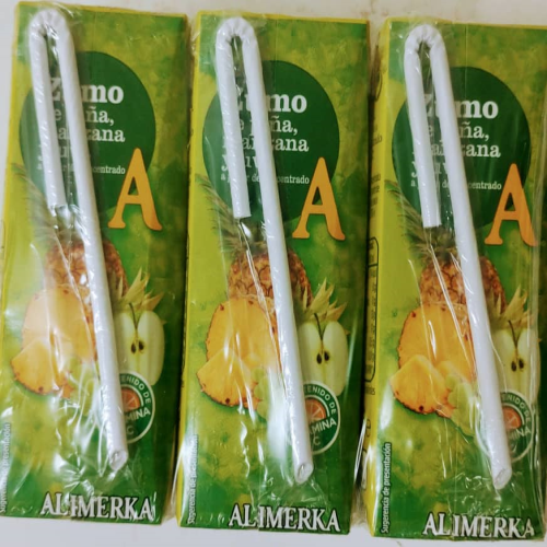 Zumo de Pi±a-Uva-Manzana ALIMERKA paq.6x200ml/