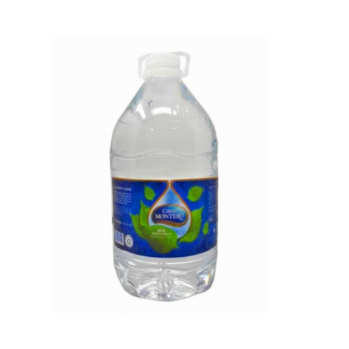 Agua mineral natural CIEGO MONTERO, 5 L