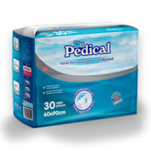 PROTECTOR  PARA LA CAMA  DR. PEDICAL UNDERPAD 30 PCS 