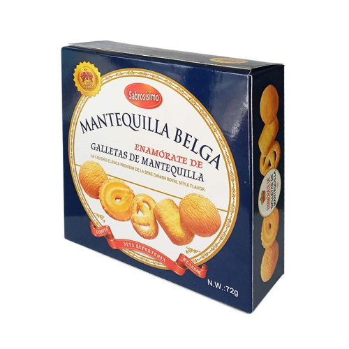 Galletitas de mantequilla, 72 g