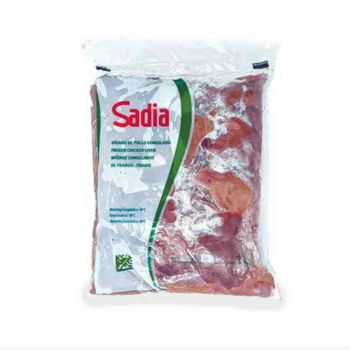 Higado de Pollo Bolsa 1kg SADIA