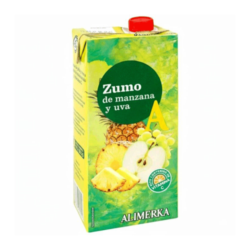 Zumo de piña-uva-manzana ALIMERKA 1 L