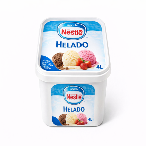 Caja de Helado Nestle 4LT