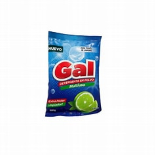 DETERGENTE EN POLVO MULTIUSO LIMON 250 GRAMOS, MARCA GAL  