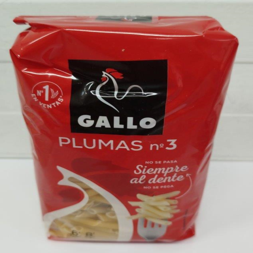 PLUMAS (MACARRÃ?N) No318