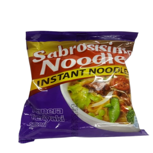 Fideos instantáneos embolsados 65 g