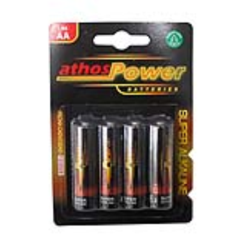 Baterías super alcalinas AA, blíster de 4 unidades, LR6