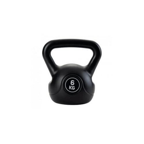 Kettlebell cemento + Plástico, 6 kg
