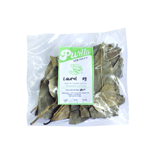 Laurel en hojas, 8 g