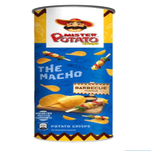 Papas fritas BBQ, 100g