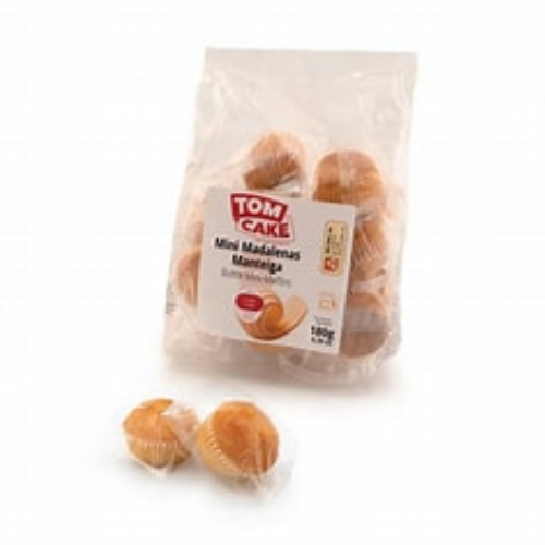 TOM CAKE MINI MADALENAS DE MANTEQUILLAS 180G 10U 