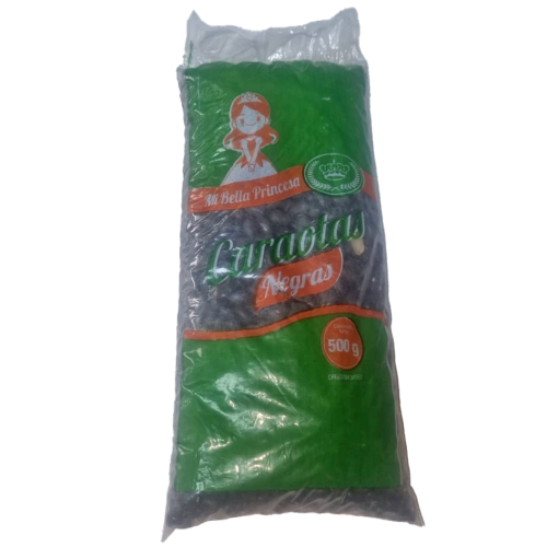 Frijoles negros, 500 Gr, Mi bella princesa.