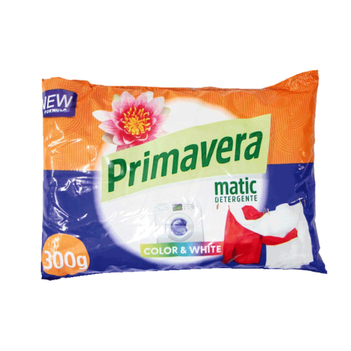 Detergente en polvo con fragancia Primavera 300 g